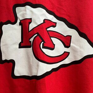 Kansas City Chiefs Graphic Print‎ Short Sleeve T Shirt Men's Size Medium New